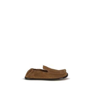 Loewe Men Flex Suede Loafers